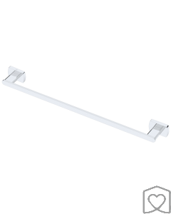 Toalheiro Porta Toalha 60cm Cromado Banho Italy Line Monaco 1