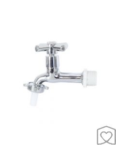 Torneira com Bico de Jardim 1/2'' Cromado Metalkit 1130 C31 1
