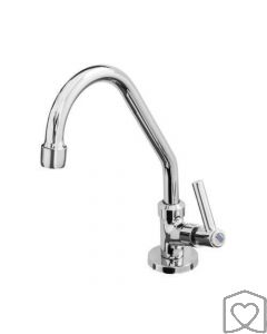 Torneira Bica Móvel Alta Cromado para Pia Metalkit 1165 C34 1