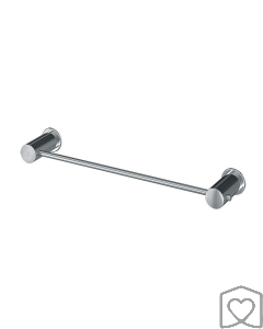 Porta Toalha Toalheiro Reto 36cm Cromado Fani 4410 C48