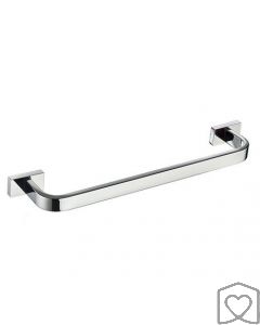 Toalheiro Porta Toalha 45cm Inox Polido Italy Line Imperio 1