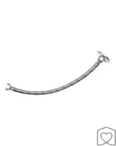Tubo Engate 40cm Ligação Flex Trançado Cromado Fani 1940 1