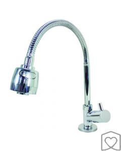 Torneira Gourmet Bancada Bica Alta Móvel Metalkit 1167 C35 1