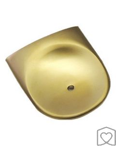 Saboneteira em Metal Dourado Fosco Banho Italy Line Bellagio 1