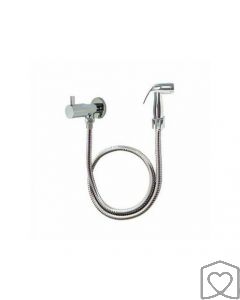Ducha Higiênica ABS Mangueira 1,20m Inox Metalkit 1740 C34 1