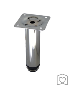 Pé para Móvel 12cm ILPF 23 Cromado Italy Line 1