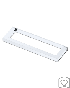 Toalheiro Argola Cromado 28cm Italy Line Contemporânea 1