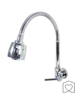 Torneira Gourmet Bica Móvel Alta Cromado Metalkit 1167 C34 1