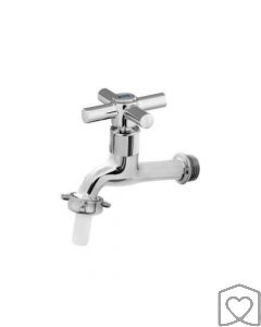 Torneira com Bico de Jardim Parede Cromada Metalkit 1130 C31 1